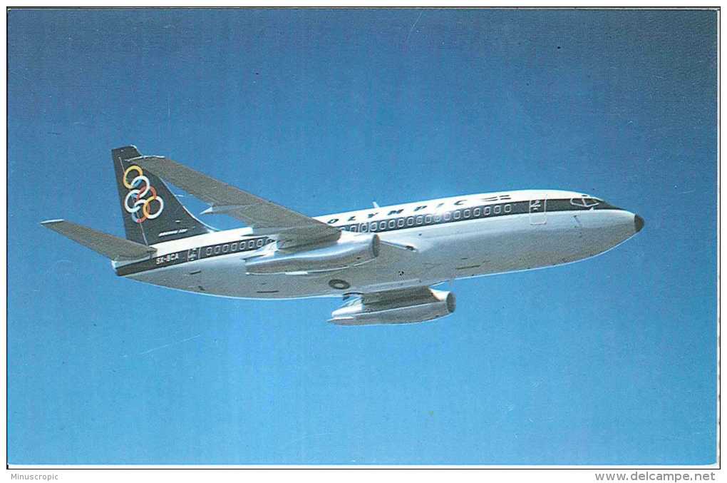 CPM Avion - Boeing 737-200 - Olympic Airways - 1946-....: Moderne