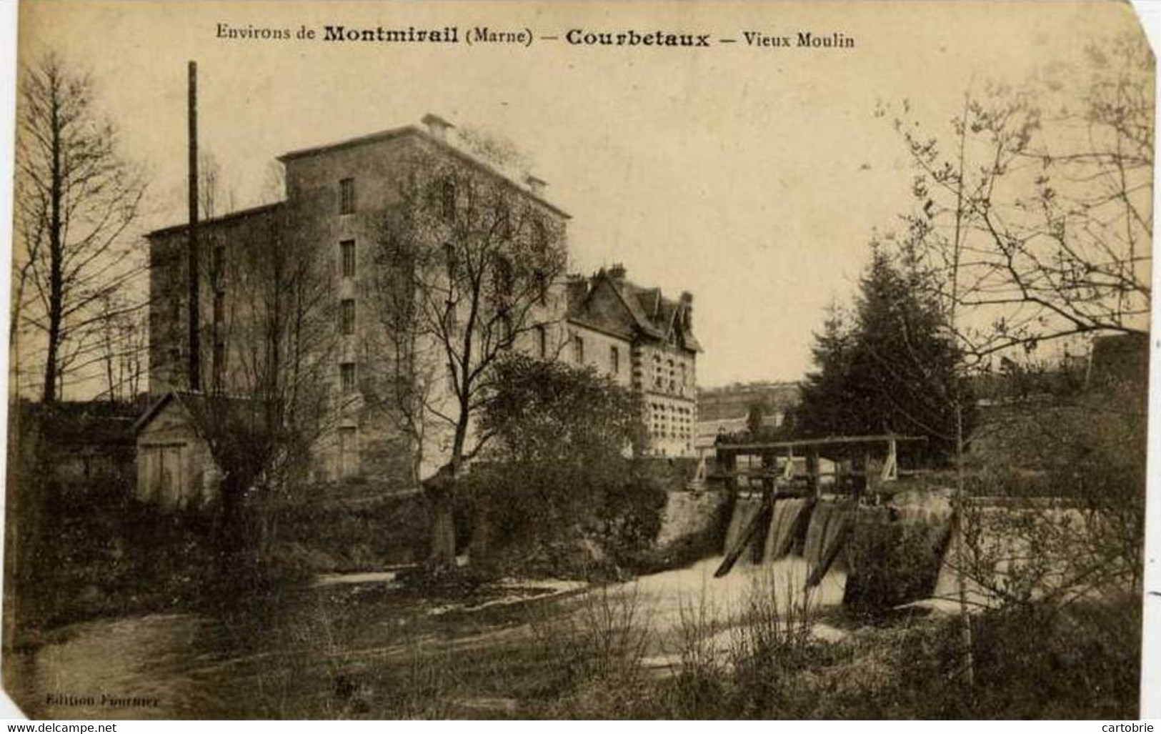 Dépt 51 - MONTMIRAIL - Courbetaux - Vieux Moulin - EN L'ÉTAT - Montmirail