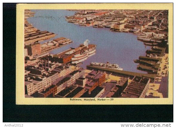 Baltimore Maryland Harbor - 39 31.8.1945 - Baltimore