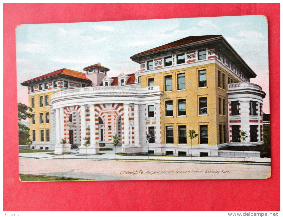 Pennsylvania > Pittsburgh  Technical School  Margaret Morrison Ca 1910 Not Mailed --- Ref 1010 - Pittsburgh
