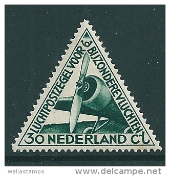 Netherlands Air 1933  SG 417 MM* - Poste Aérienne