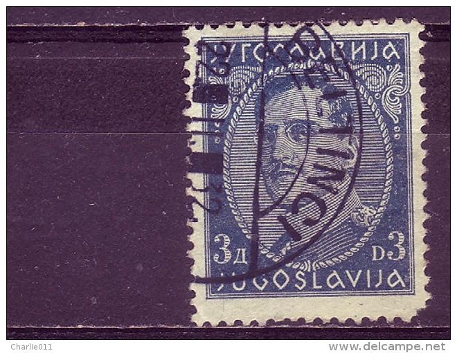 KING ALEXANDER-3 DIN-POSTMARK- BELTINCI-SLOVENIA-YUGOSLAVIA-1931 - Used Stamps