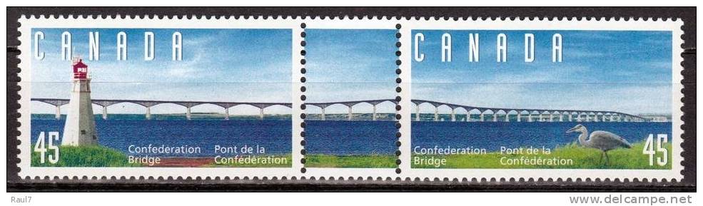 CANADA 1997 - Pont De La Confédération - 2v Neufs // Mnh - Neufs