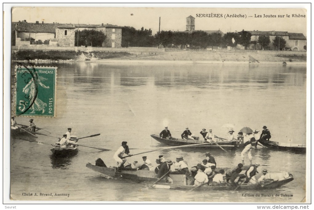 SERRIERES - Les Joutes Sur Le Rhône. - Serrières