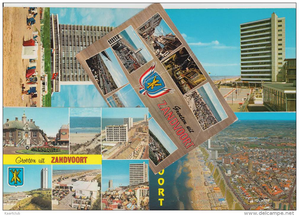 13 POSTCARDS: ZANDVOORT  ( Noord-Holland - HOLLAND / Nederland) - 4 Scans - 5 - 99 Postkaarten