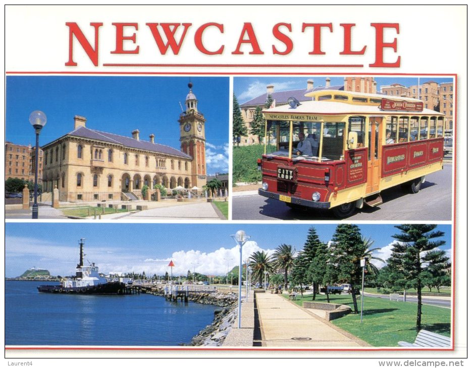 (050) Australia - NSW - Newcastle 4 Views With Tramway - Newcastle