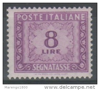 ITALIA 1956 - Segnatasse L. 8 **  (g4225) - Impuestos