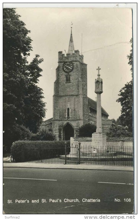 CAMBS - CHATTERIS - ST PETER'S AND ST PAUL'S CHURCH RP Ca137 - Other & Unclassified