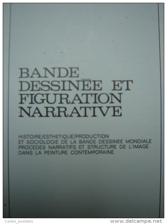 Bande Dessinée Et Figuration Narrative - Autres & Non Classés