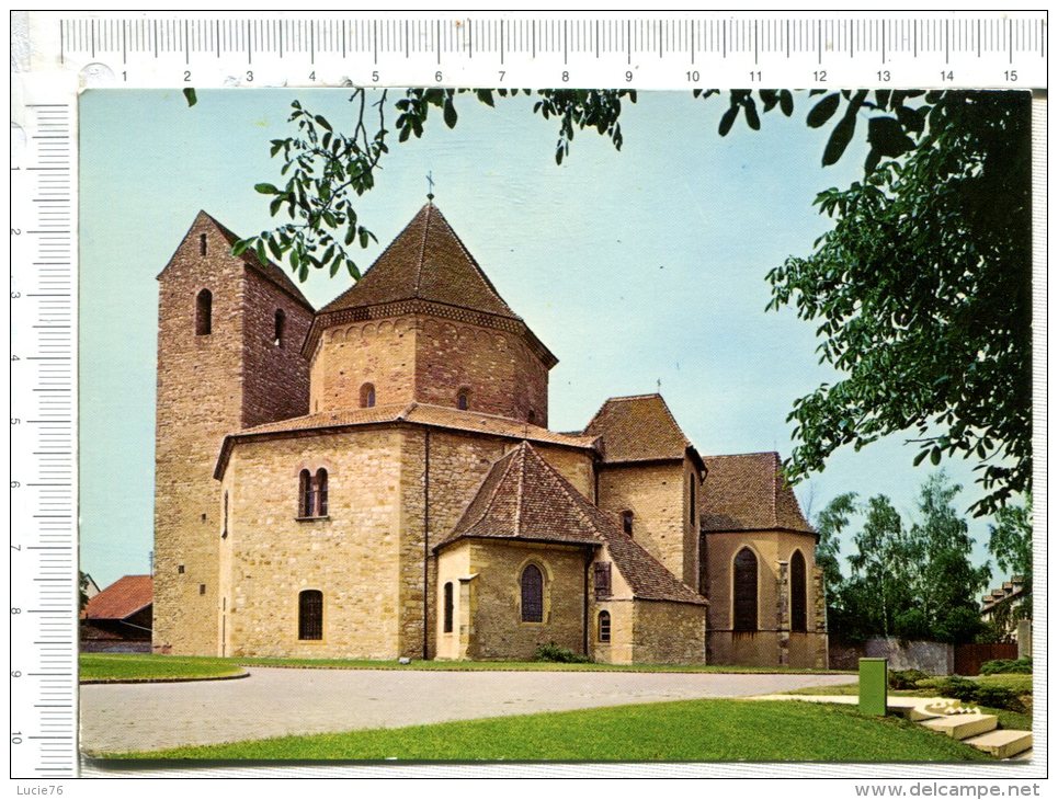 OTTMARSHEIM -  Eglise Octogonale Du XIè S. - Ottmarsheim