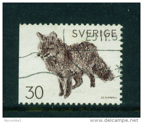 SWEDEN - 1968 Red Fox 30o  Used As Scan - Oblitérés