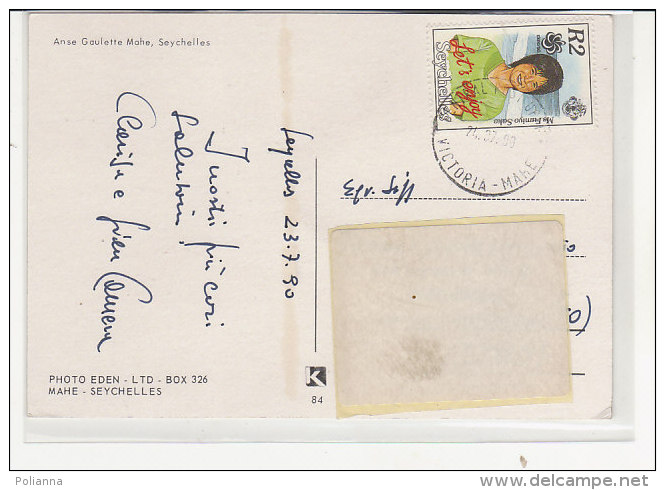 PO9920B# SEYCHELLES - ANSE GAULETTE MAHE   VG 1990 - Seychelles