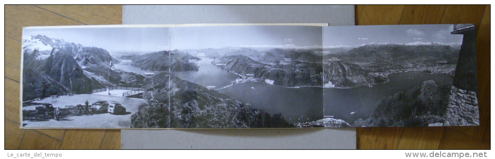 Veduta Fotografica Della SIGHIGNOLA VETTA - LANZO D'INTELVI. Balcone D'Italia Sul Ceresio. Anni'50 - Europe