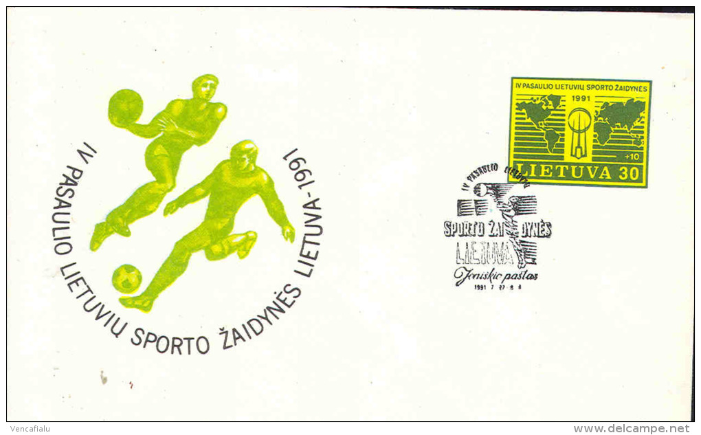 Lithuania 1991 - FDC - Covers & Documents