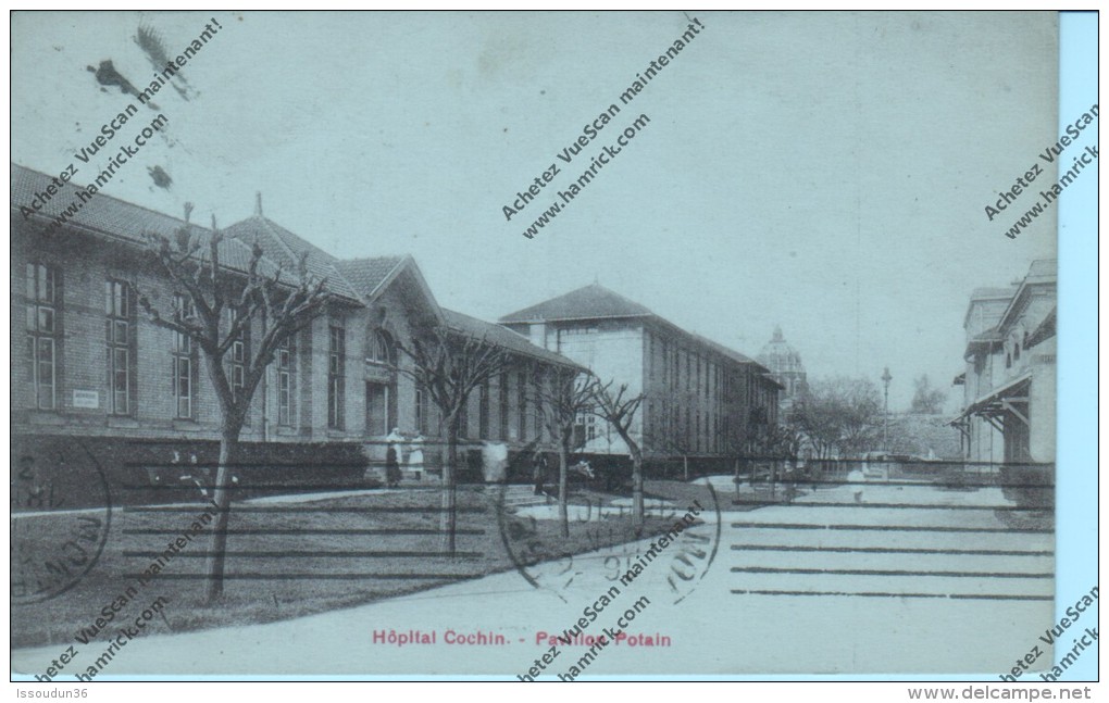 Paris - Hôpital Cochin - Pavillon Potain - Santé, Hôpitaux