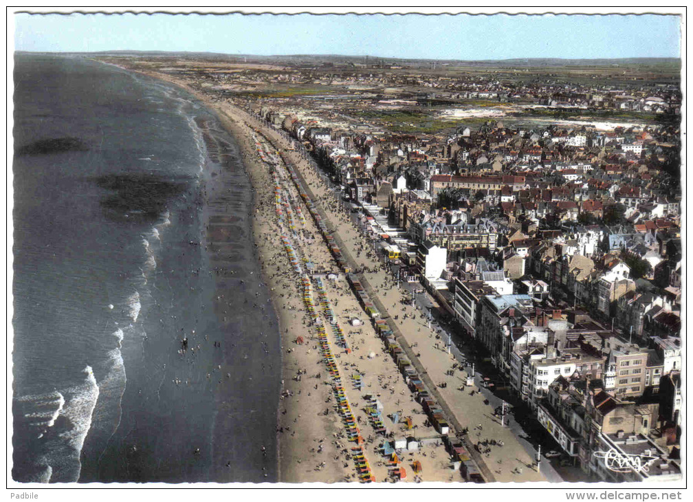 Carte Postale 59. Malo Les Bains  Prés De Dunkerque Vue D´avion Trés Beau Plan - Malo Les Bains