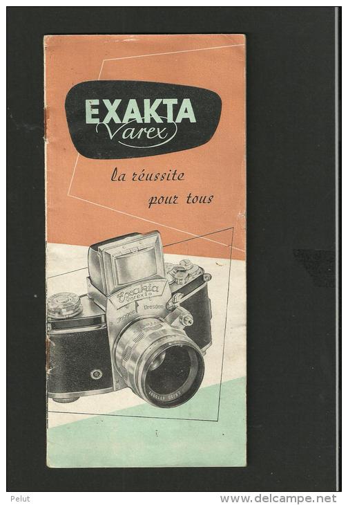 Catalogue Appareils Photo EXAKTA VAREX - Autres & Non Classés