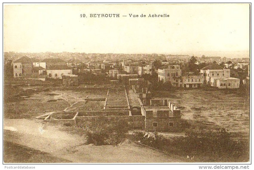 Beyrouth - Vue De Achrafie - Lebanon