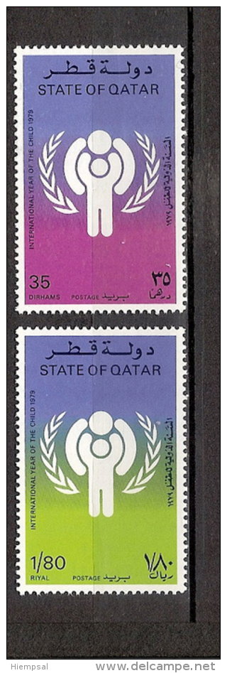 TIMBRE QATAR    N°749/50    2 VALEURS   NEUF  SANS CHARNIERE - Qatar