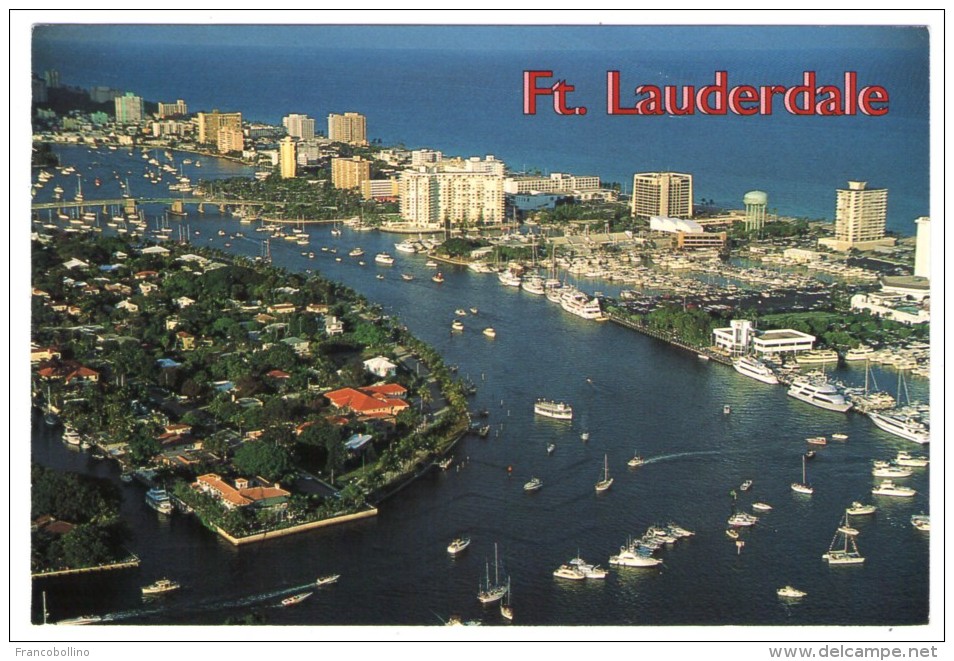 FT.LAUDERDALE,FLORIDA / WITH BERMUDA THEMATIC STAMP-SHIP - Fort Lauderdale