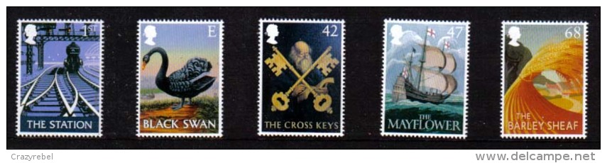 GB 2003 QE2 Pub Signs Set Of 5 Stamps UMM ( 863 ) - Unused Stamps