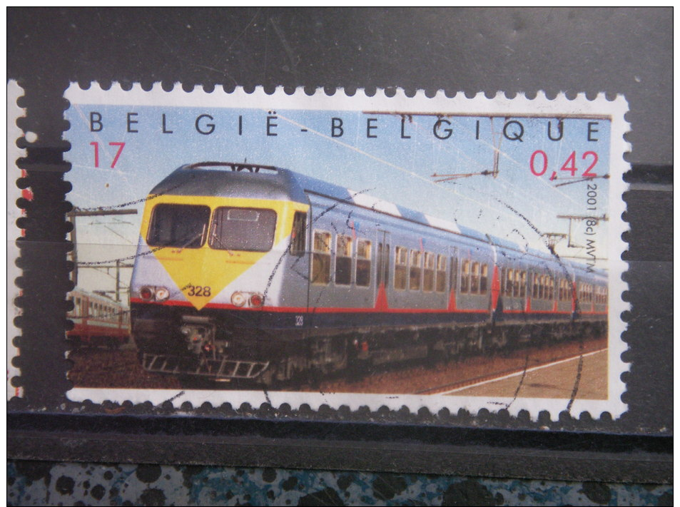 BELGIUM, 2001, Used 17fr, Belgian Natl. Railway Company, Scott 1848 - Used Stamps