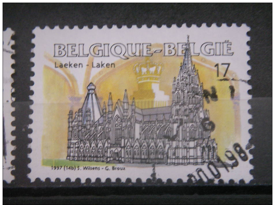 BELGIUM, 1997, Used 17f, Notre Dame Church, Laeken Scott 1658 - Used Stamps