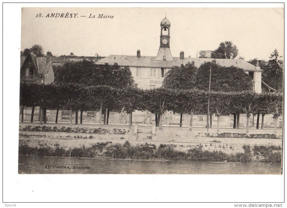 78----ANDRESY---la Mairie---voir 2 Scans - Andresy