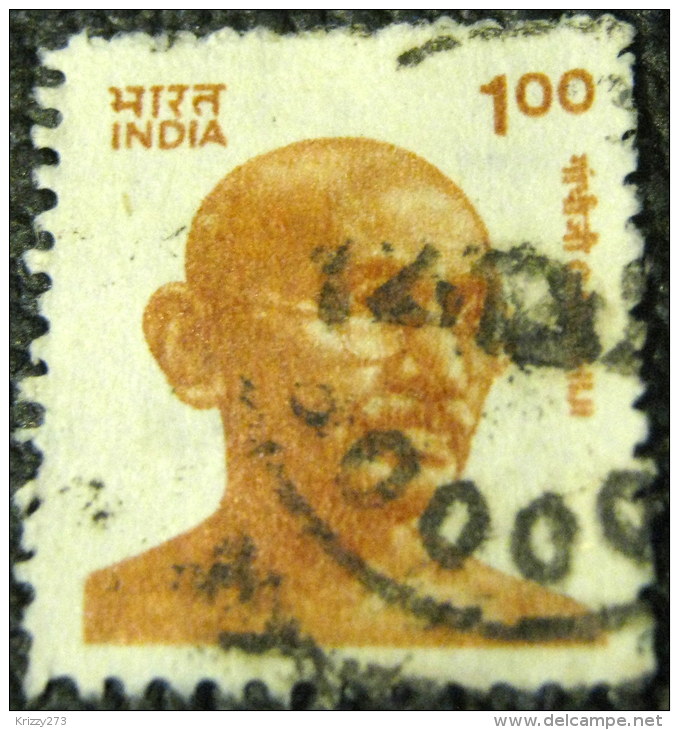 India 1991 Gandhi 1.00 - Used - Oblitérés