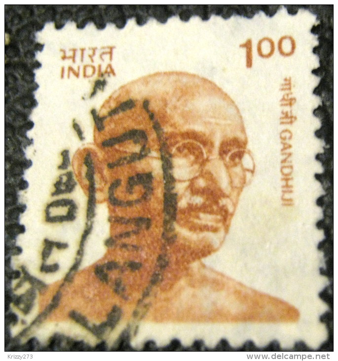 India 1991 Gandhi 1.00 - Used - Used Stamps