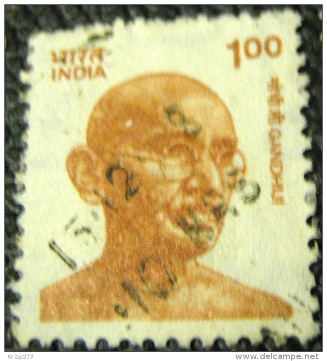 India 1991 Gandhi 1.00 - Used - Used Stamps