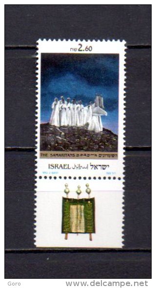 Israel   1992  .-   Y&T Nº   1155   ** - Unused Stamps (with Tabs)