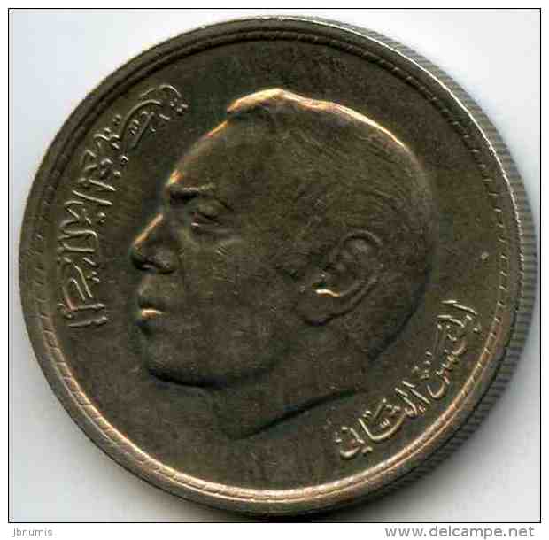 Maroc Morocco 1 Dirham 1974 1394 KM 63 - Maroc