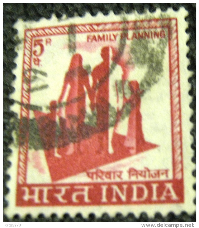 India 1965 Family Planning 5p - Used - Oblitérés