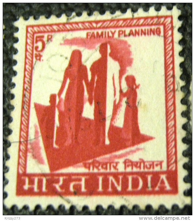 India 1965 Family Planning 5p - Used - Gebraucht