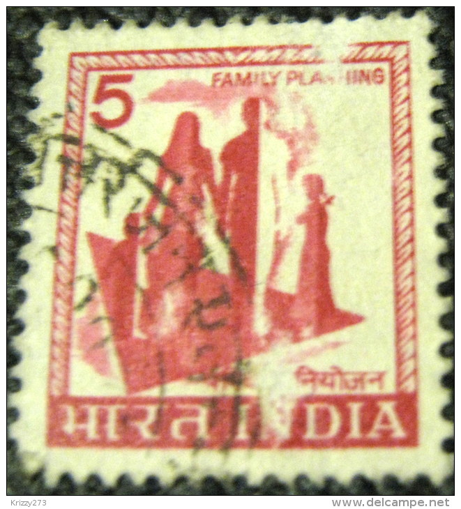 India 1965 Family Planning 5p - Used - Gebraucht