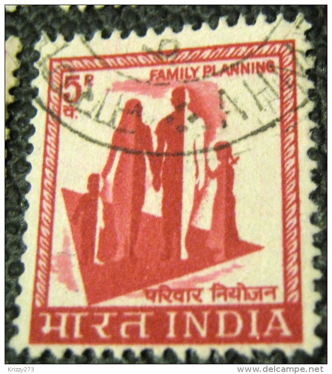 India 1965 Family Planning 5p - Used - Oblitérés