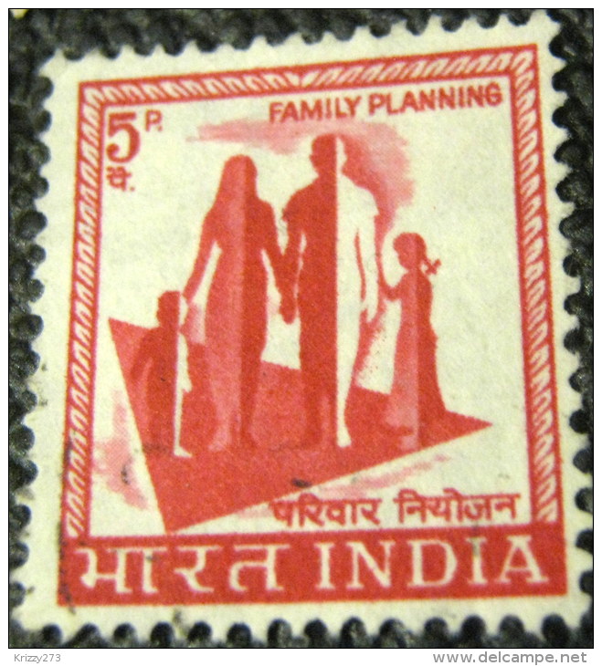 India 1965 Family Planning 5p - Used - Oblitérés