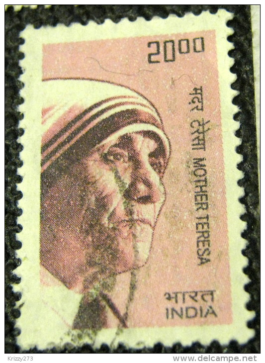 India 2009 Mother Teresa 20.00 - Used - Gebruikt