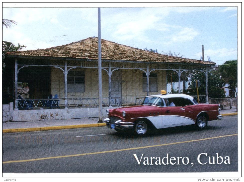 (010) Cuba - Taxi - Taxis & Fiacres