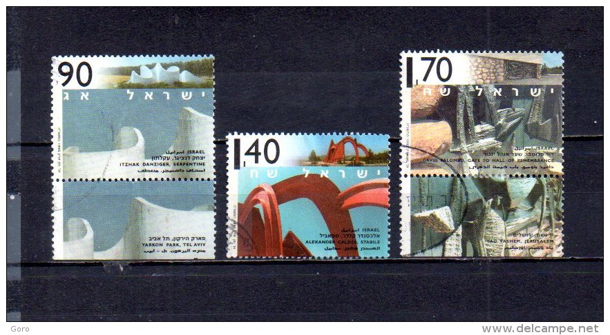 Israel   1995  .-   Y&T Nº    1266/1268 - Used Stamps (without Tabs)