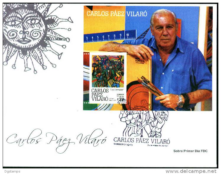 Uruguay 2011 ** Pais Cultural Y De Conocimiento. FDC Carlos Paez Vilaro "Desfile De Llamadas" CARNAVAL - Carnival