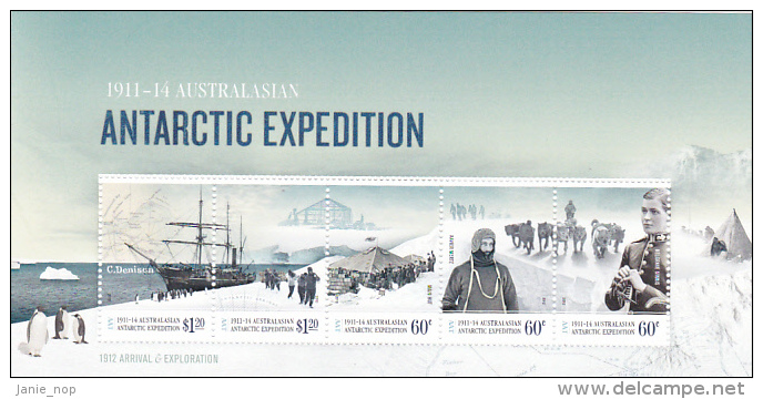 Australian Antarctic Territory 2012 Antarctic Expedition Souvenir Sheet MNH - Other & Unclassified