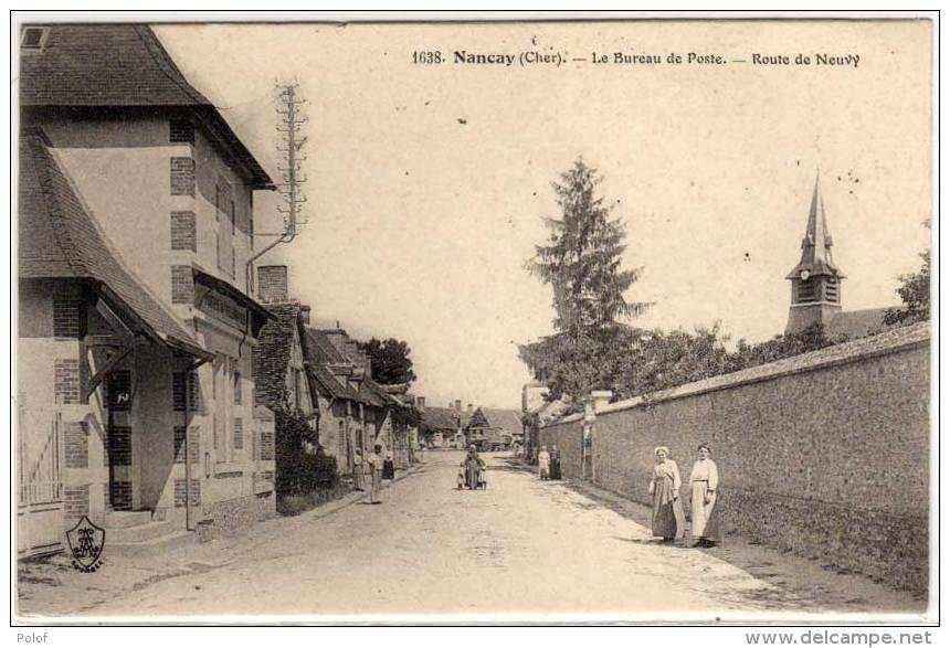 NANCAY - Le Bureau De Poste - Route De Neuvy  (57218) - Nançay