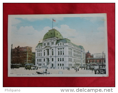 Providence,RI--City Hall 1802--not Mailed--PJ 119 - Providence