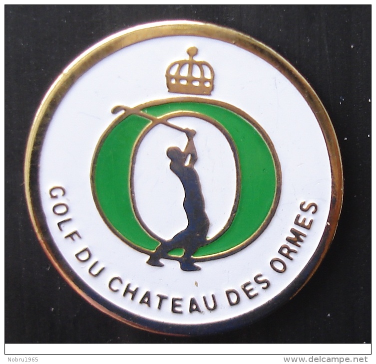 Pin's Pins Golf Du Chateau Des Ormes - Golf