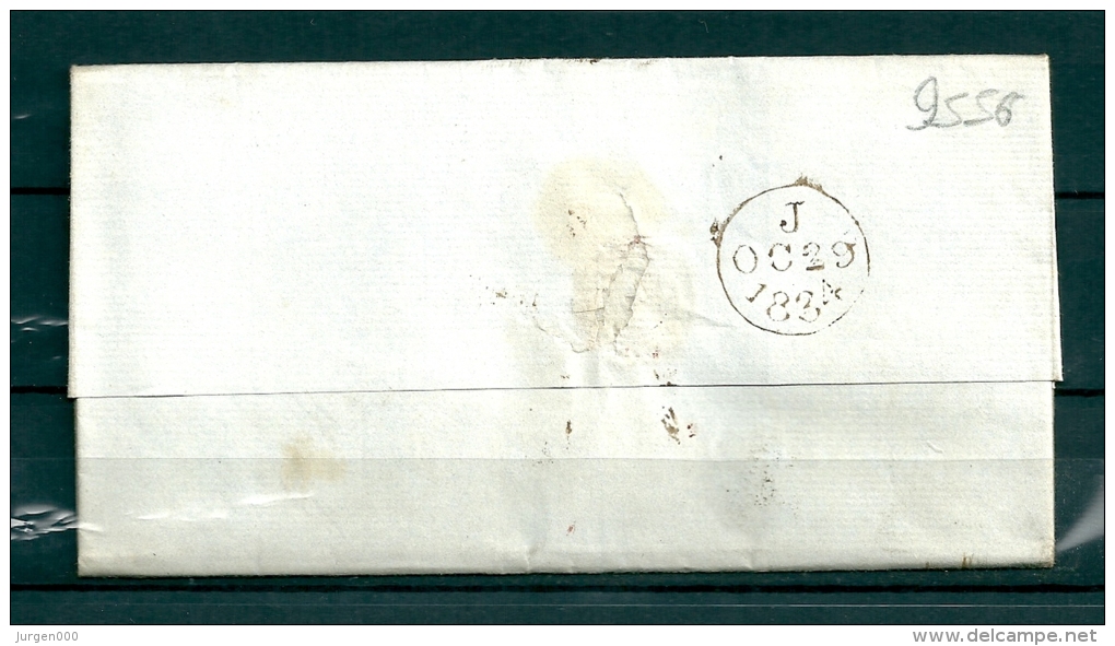 Brief Naar Stonehouse-Plymouth 29/10/1834 (GA9556) - ...-1840 Prephilately