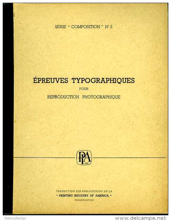 Imprimerie Oberthur :  épreuves Typographiques Pour Reproduction Photographique Traduit Par Berthou - Other Apparatus