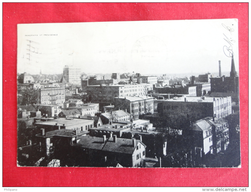 Providence,RI--Panorama View--cancel 1905--PJ 120 - Providence