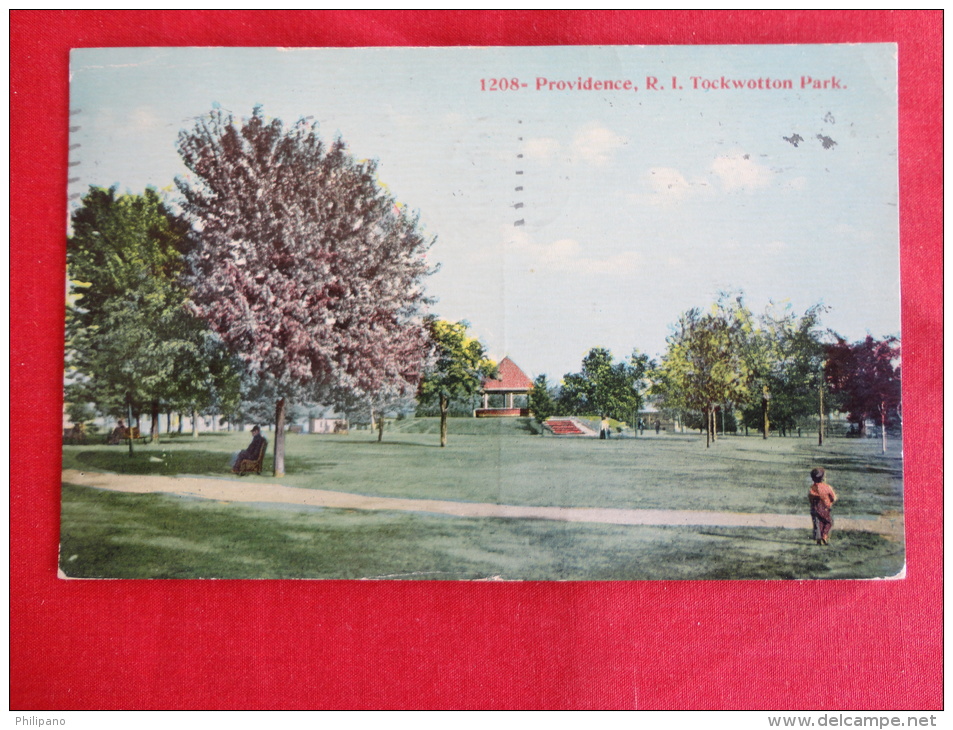 Providence,RI--Tockwotton Park-- Cancel 1911--PJ 120 - Providence